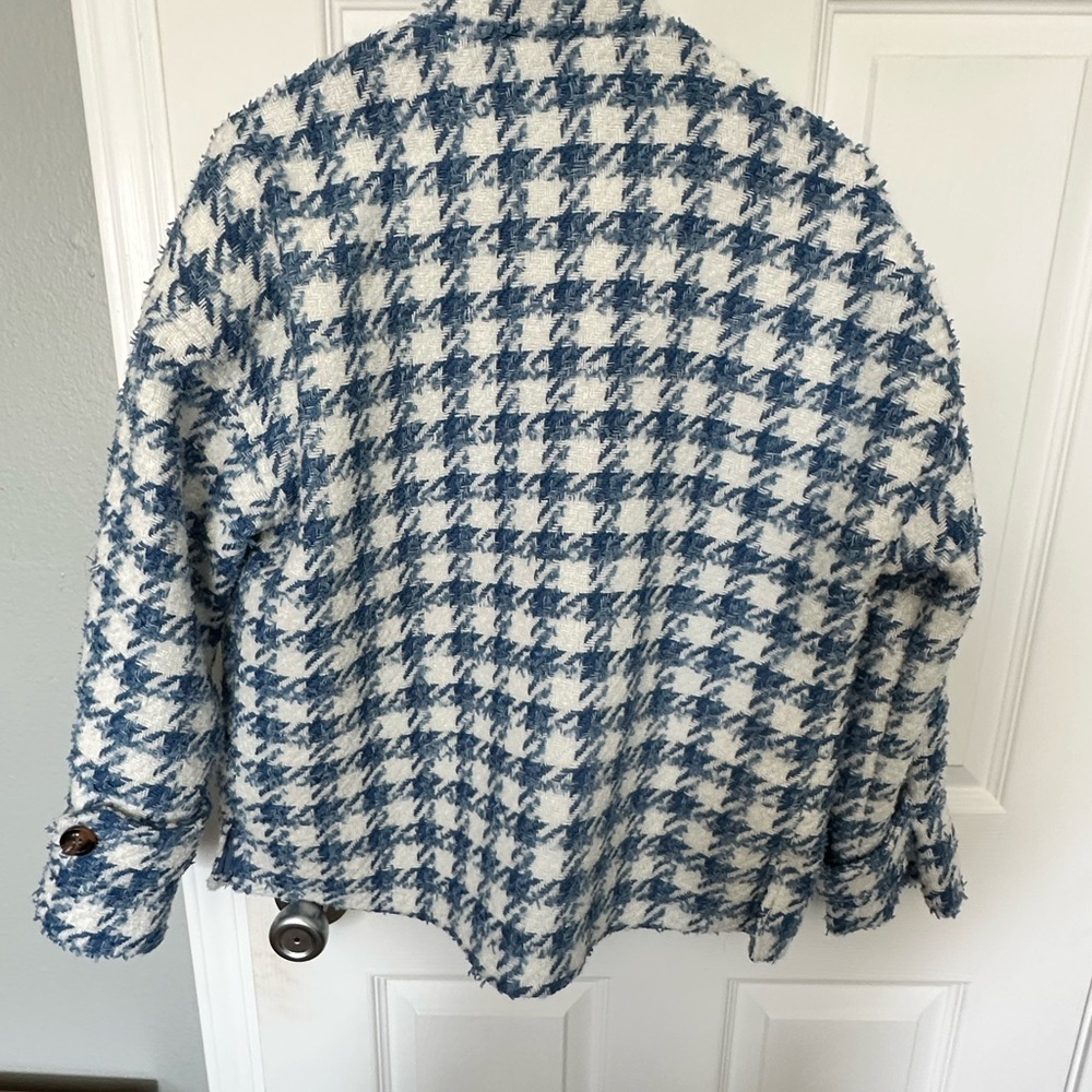 Favorite Daughter The Timeless Houndstooth Button Jacket - Picture 4 of 5